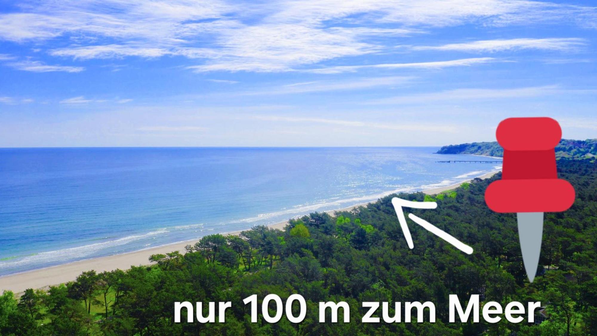 Pink Und Meer - Meerblick, Sauna, Kamin & Whirlpool Baabe Extérieur photo