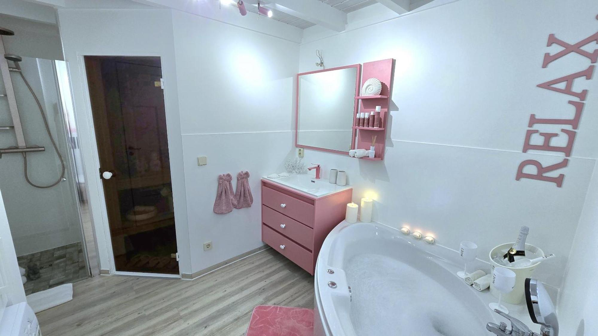 Pink Und Meer - Meerblick, Sauna, Kamin & Whirlpool Baabe Extérieur photo