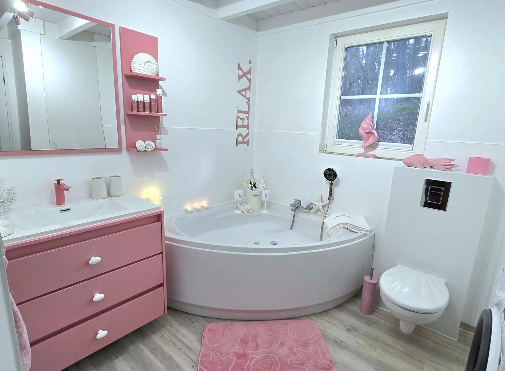 Pink Und Meer - Meerblick, Sauna, Kamin & Whirlpool Baabe Extérieur photo