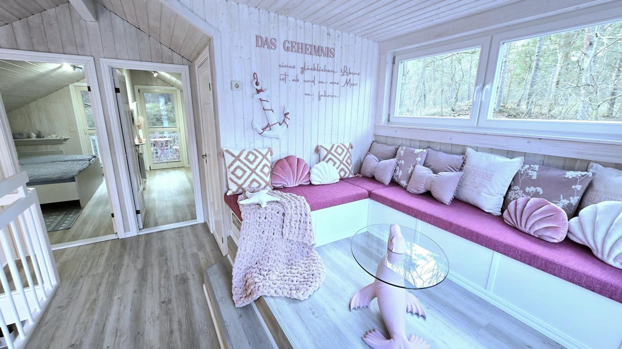 Pink Und Meer - Meerblick, Sauna, Kamin & Whirlpool Baabe Extérieur photo
