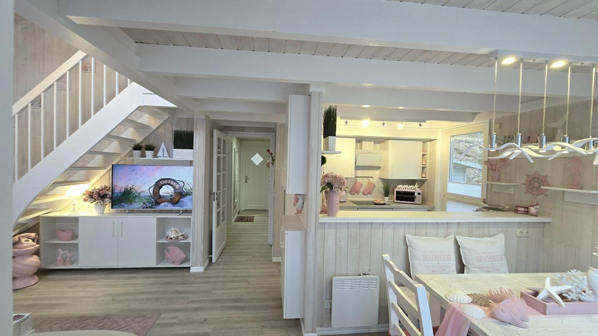 Pink Und Meer - Meerblick, Sauna, Kamin & Whirlpool Baabe Extérieur photo