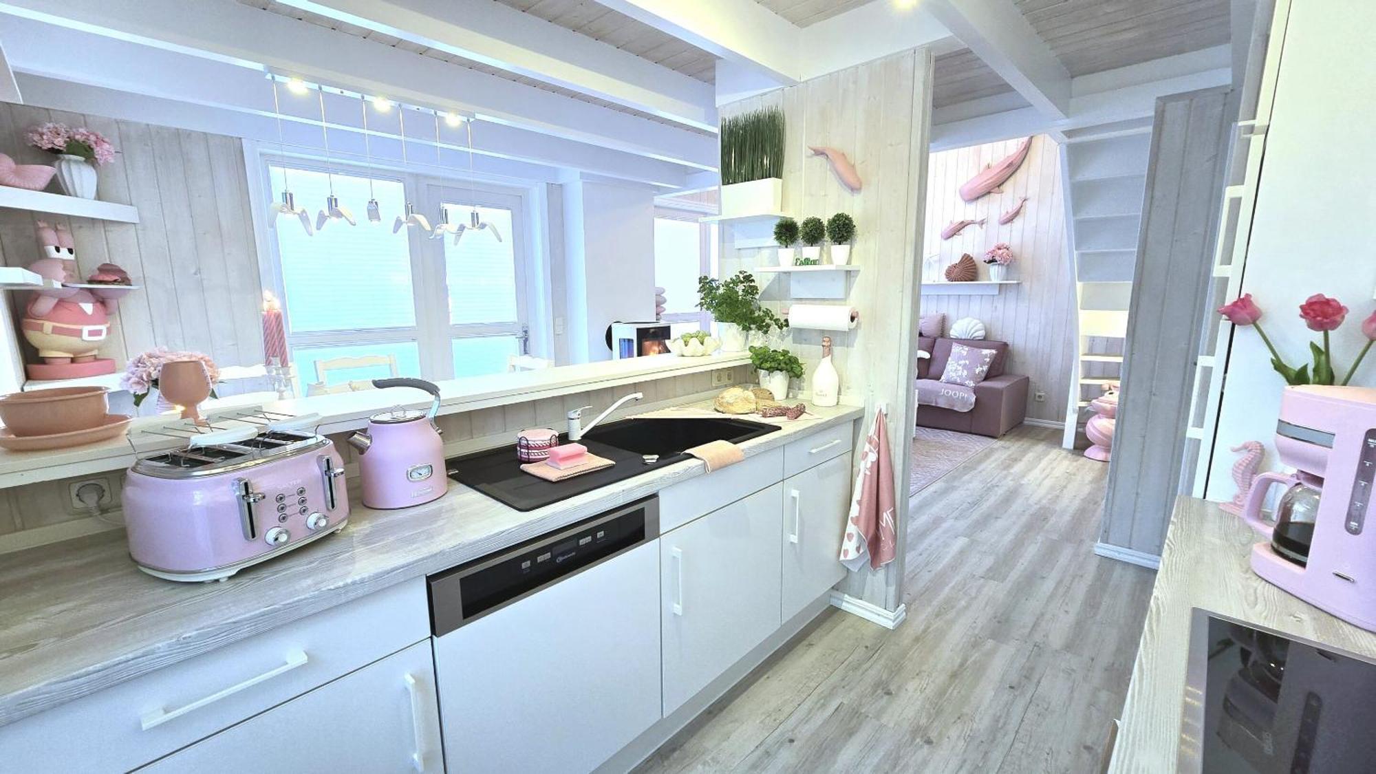 Pink Und Meer - Meerblick, Sauna, Kamin & Whirlpool Baabe Extérieur photo
